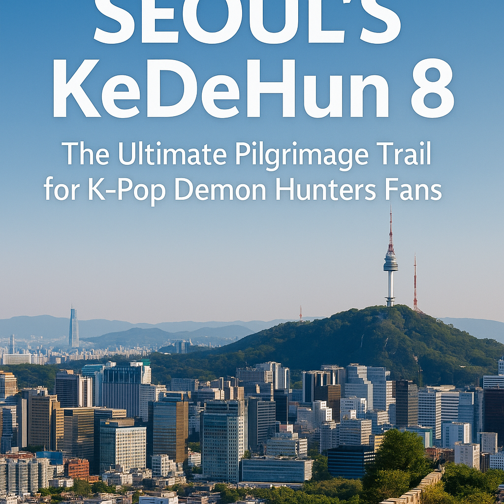 Seoul’s “KeDeHun 8” – The Ultimate Pilgrimage Trail for K-Pop Demon Hunters Fans